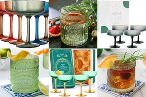 10 Stunning Green Cocktail Glasses