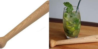 Durable Wooden Muddler: Crush Ice, Herbs, & More