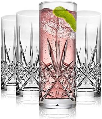 Godinger Dublin Collins Glasses, Set of 4
