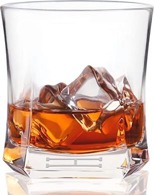 Personalized 10oz Monogrammed Whiskey Glass for Men (Letter H)