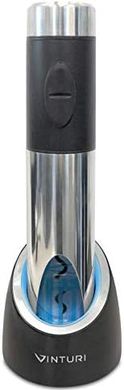 Vinturi Electric Wine Opener: Rechargeable, with base & cutter.