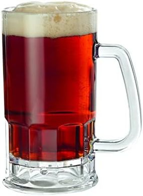 Shatterproof BPA-free beer mugs (20oz, 4-pack)