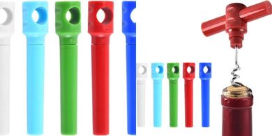 5-Piece Portable Wine Opener Set: Travel & Restaurant Use
